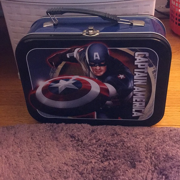 Marvel Other - EUC Marvel Captain America Lunch Tin